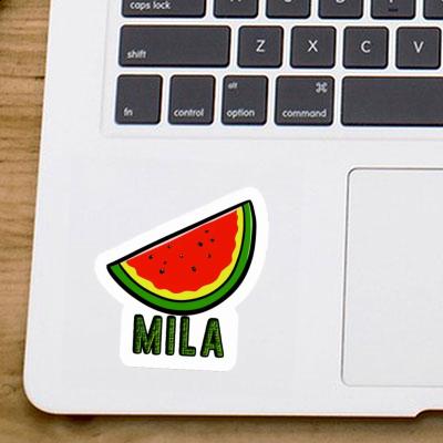 Watermelon Sticker Mila Notebook Image