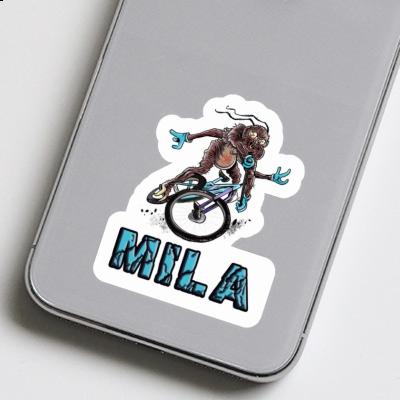 Sticker Biker Mila Notebook Image