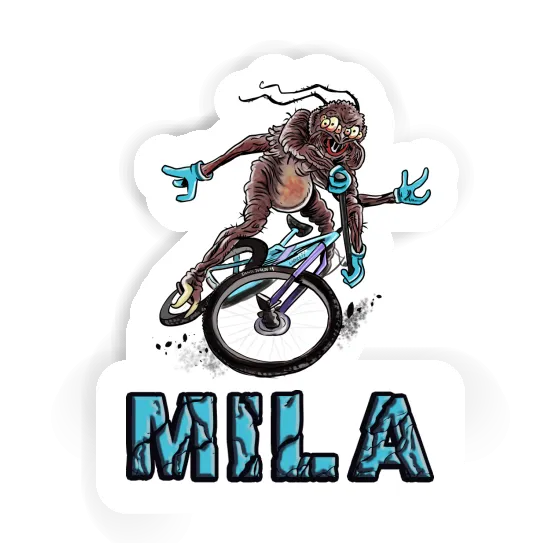 Sticker Biker Mila Image