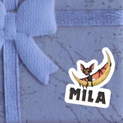 Sticker Bat Mila Notebook Image