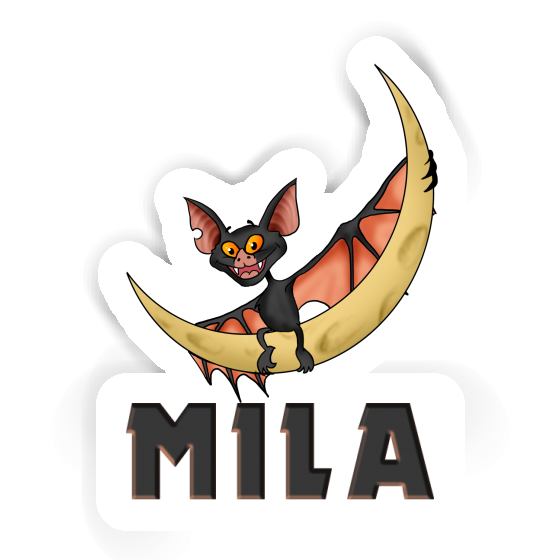 Sticker Bat Mila Notebook Image