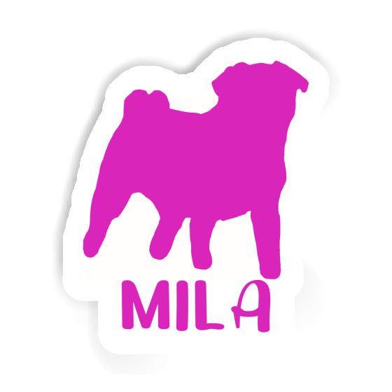 Sticker Mila Pug Gift package Image