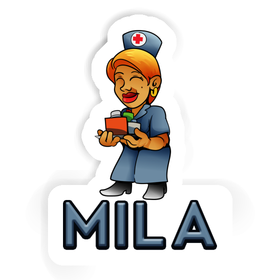 Sticker Nurse Mila Gift package Image