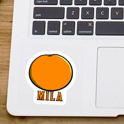 Autocollant Mila Orange Image