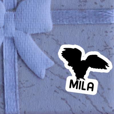 Sticker Mila Owl Notebook Image