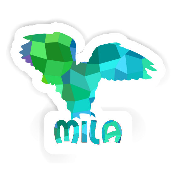 Mila Sticker Owl Laptop Image