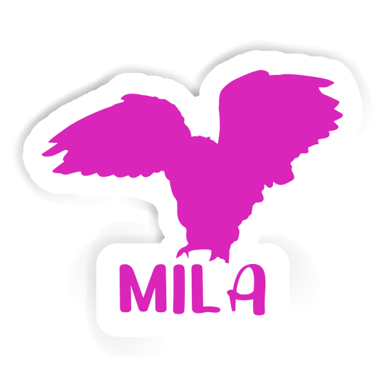 Owl Sticker Mila Laptop Image