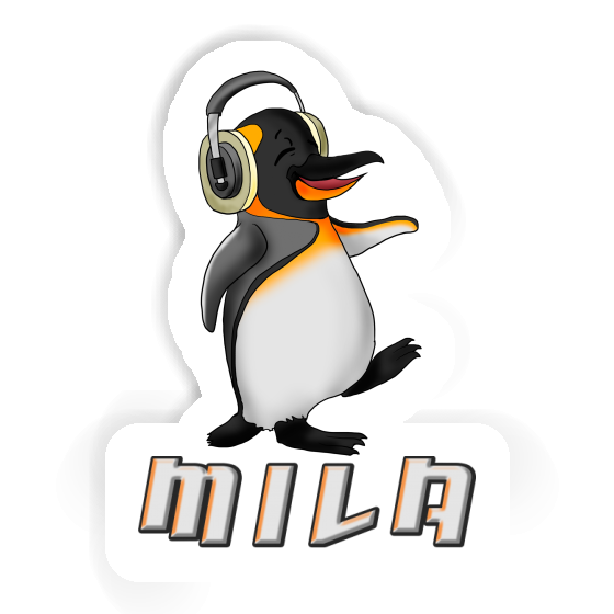 Sticker Music Penguin Mila Gift package Image