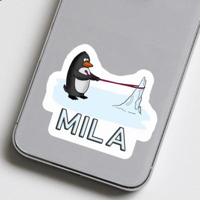 Sticker Mila Penguin Laptop Image