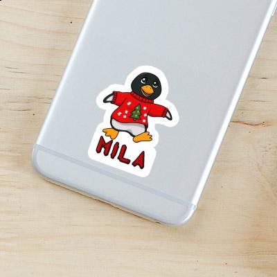 Sticker Mila Penguin Notebook Image