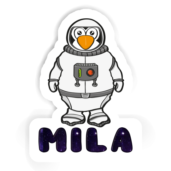 Sticker Mila Penguin Laptop Image