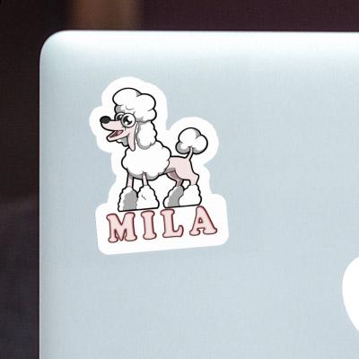 Mila Autocollant Caniche Image