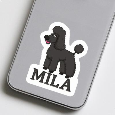 Autocollant Caniche Mila Laptop Image