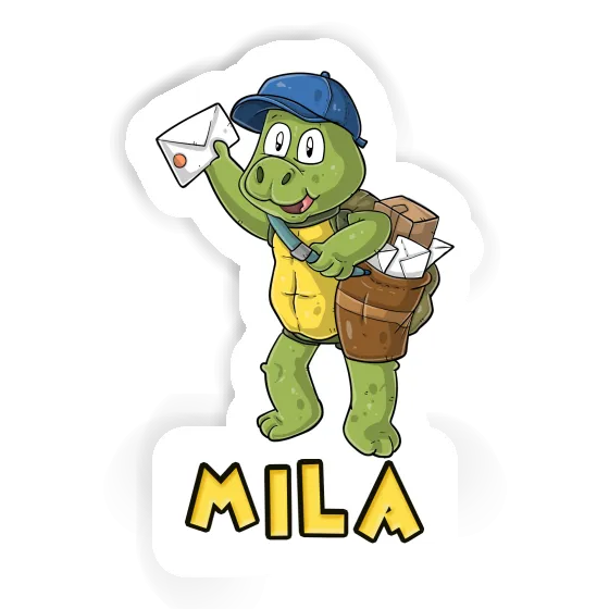 Mila Sticker Postman Notebook Image