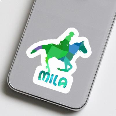 Mila Sticker Reiterin Notebook Image