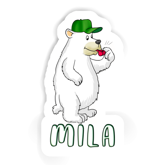 Sticker Bär Mila Notebook Image