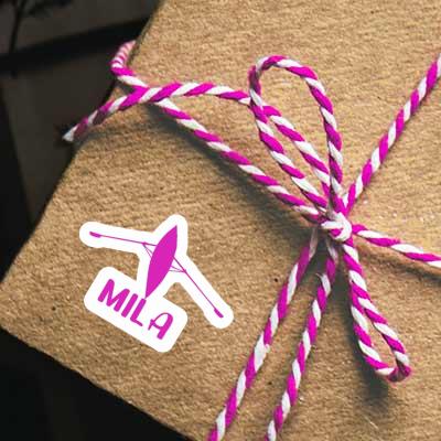 Mila Sticker Rowboat Laptop Image