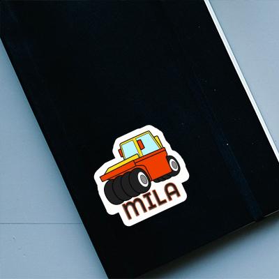 Mila Sticker Wheel Roller Notebook Image