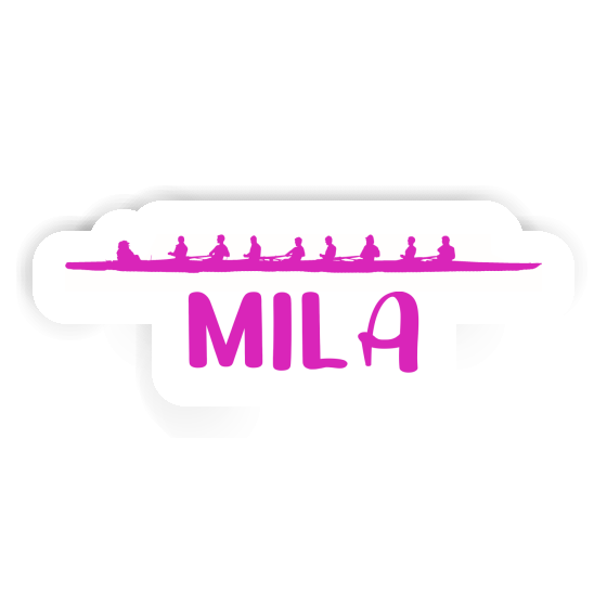 Rowboat Sticker Mila Laptop Image