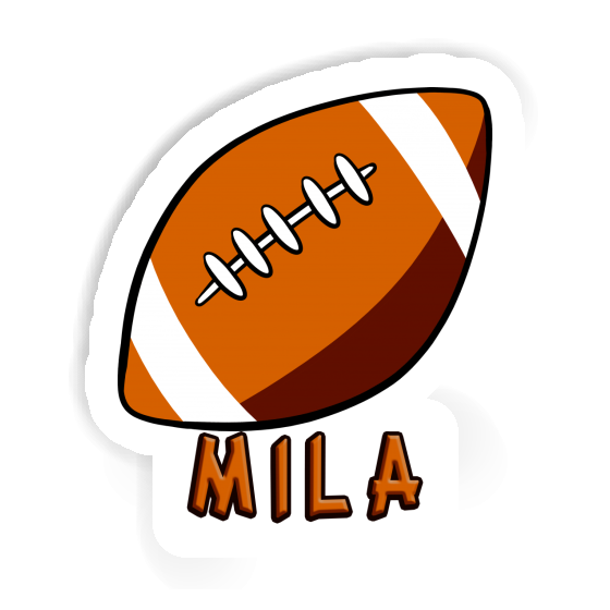 Autocollant Rugby Mila Laptop Image