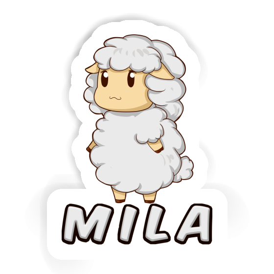 Sticker Mila Sheep Notebook Image