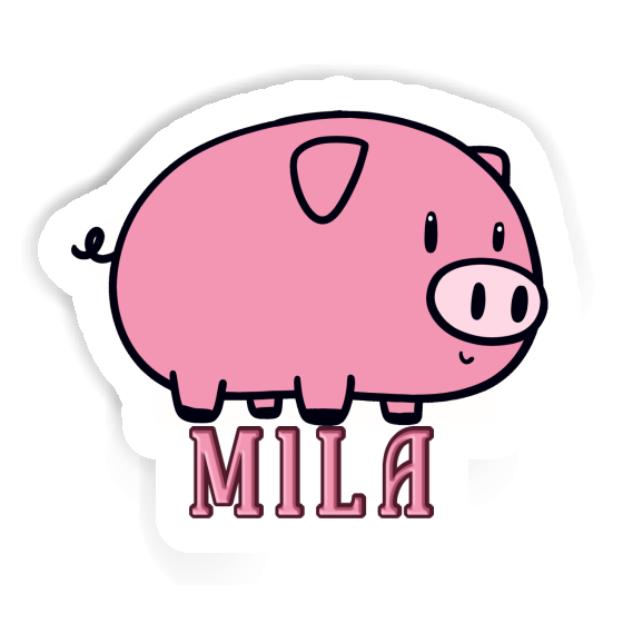 Sticker Pig Mila Gift package Image