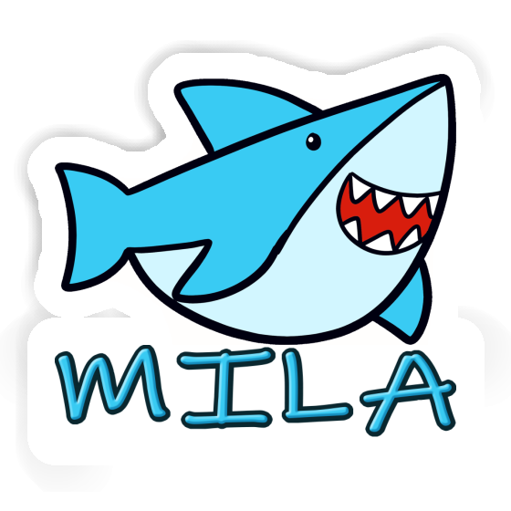 Mila Autocollant Requin Laptop Image