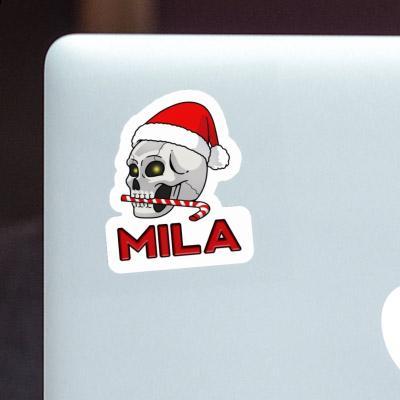 Sticker Christmas Skull Mila Image