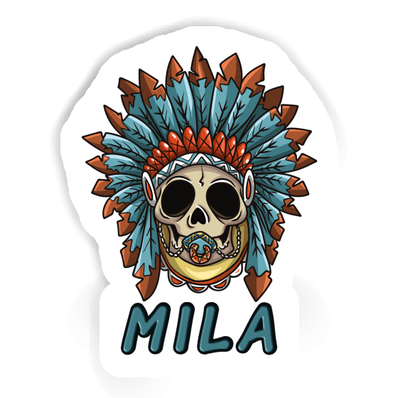 Mila Sticker Baby Totenkopf Gift package Image