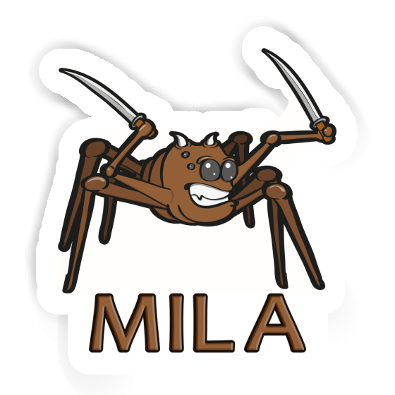 Fighting Spider Sticker Mila Gift package Image