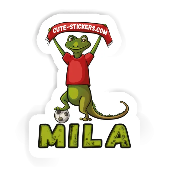 Sticker Mila Lizard Image