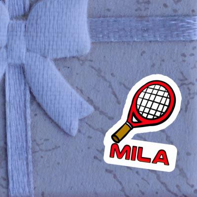 Racket Sticker Mila Notebook Image