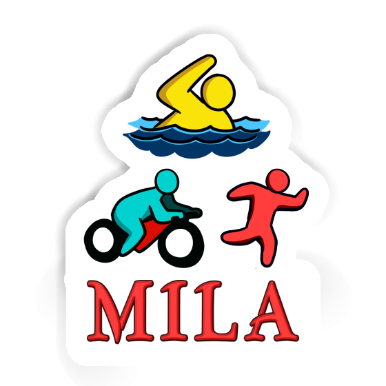 Triathlete Sticker Mila Gift package Image