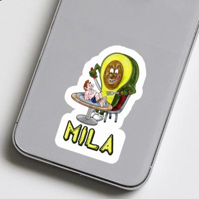 Sticker Mila Avocado Laptop Image