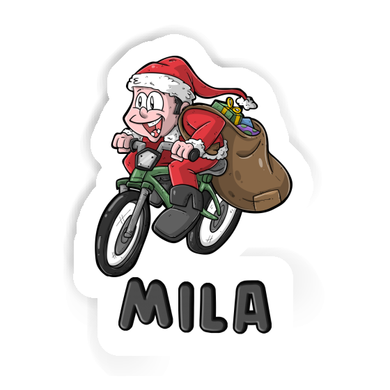 Mila Sticker Bicycle Rider Gift package Image