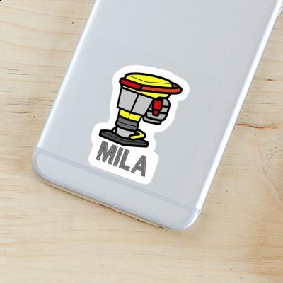 Sticker Mila Vibratory tamper Notebook Image