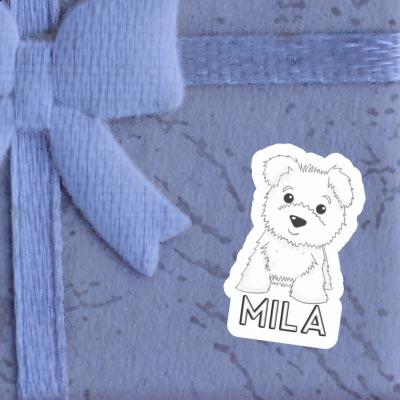 Terrier Sticker Mila Notebook Image