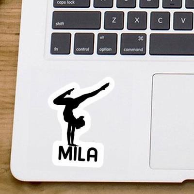 Mila Sticker Yoga Woman Gift package Image