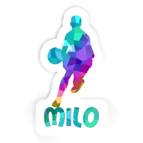 Sticker Basketball Player Milo Image