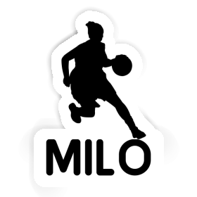 Sticker Milo Basketball Player Image