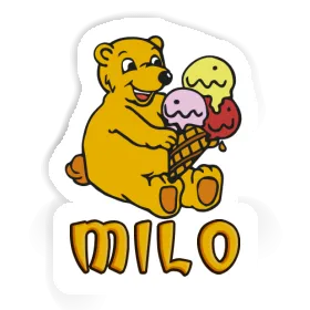 Sticker Milo Ice Cream Image