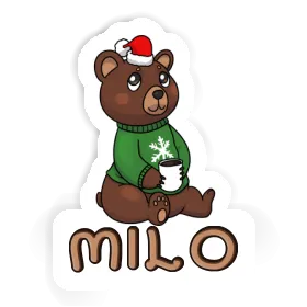 Milo Sticker Christmas Bear Image