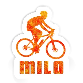 Milo Sticker Biker Image