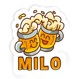 Milo Sticker Beer Image