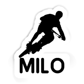 Autocollant Vététiste Milo Image