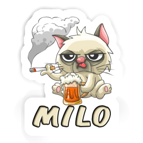 Sticker Milo Bad Cat Image