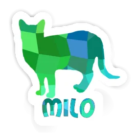 Autocollant Milo Chat Image