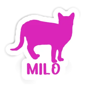 Autocollant Milo Chat Image