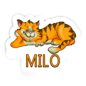 Aufkleber Katze Milo Image