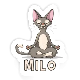 Yoga Sticker Milo Image